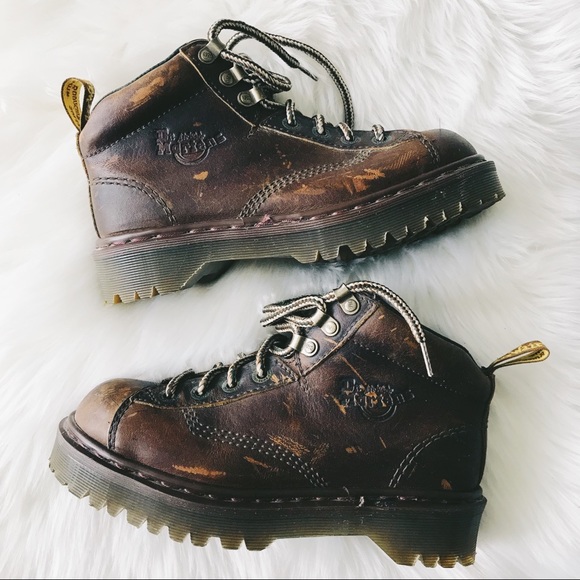 Dr. Martens Other - Dr. Martens Men’s Dark Leather Work Boot Size 5